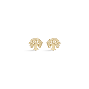 Støvring Design 8kt Guld Livets Træ Ørestik 60242772