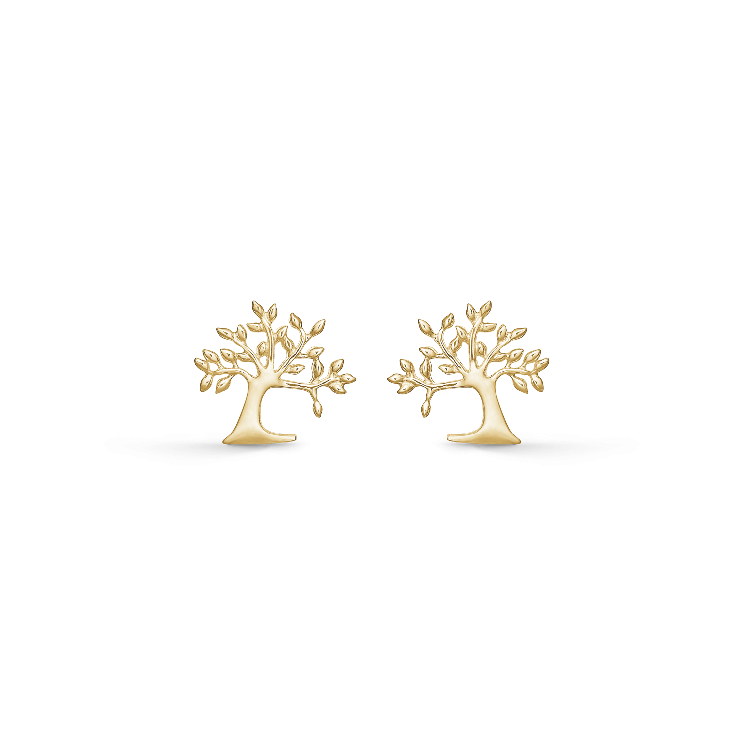 Støvring Design 8kt Guld Livets Træ Ørestik 60242778