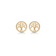 Støvring Design 8kt Guld Ørestik i Livets Træ 60242801