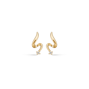 Støvring Design 8kt Guld Ørestik med Zirkonia 60242805