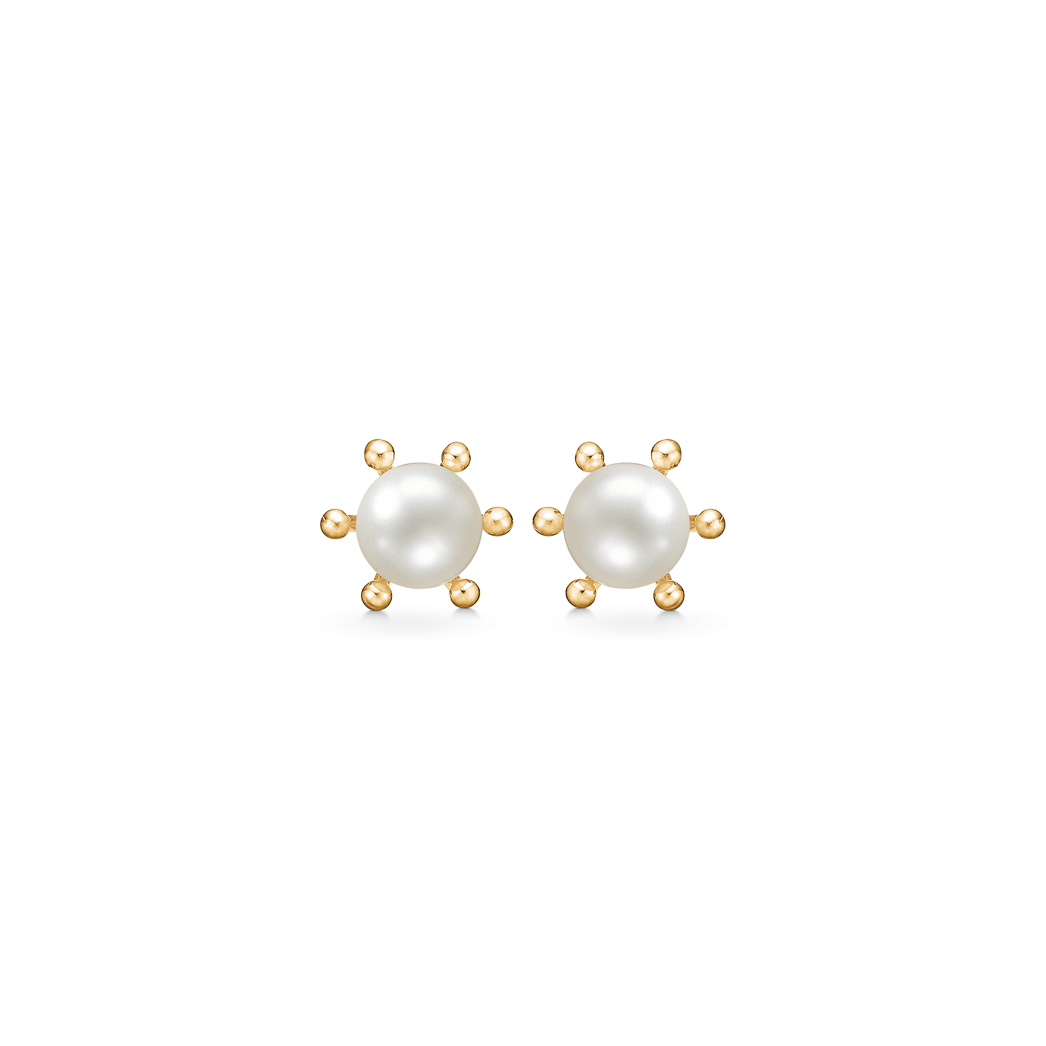 Støvring Design 8kt Guld Ørestik med 6mm Ferskvandsperle 60242856
