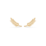 Støvring Design 8kt Guld Fjer Ørestik 60242912