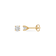 Støvring Design 8kt Guld Ørestik med 4mm Zirkonia 60251976