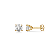 Støvring Design 8kt Guld Ørestik med 5,5mm Zirkonia 60251977
