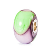 Trollbeads/Troldekugler Grøn og lilla bæltedyr kugle TGLBE-10187