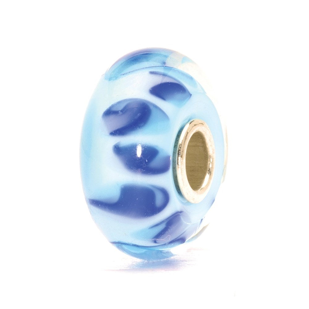 Trollbeads/Troldekugler Blålige skygger kugle TGLBE-10004