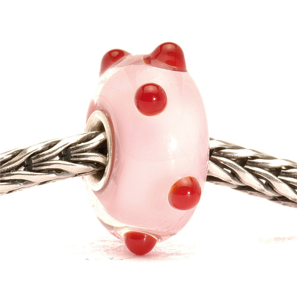 Trollbeads/Troldekugler Polka prik kugle TGLBE-10229
