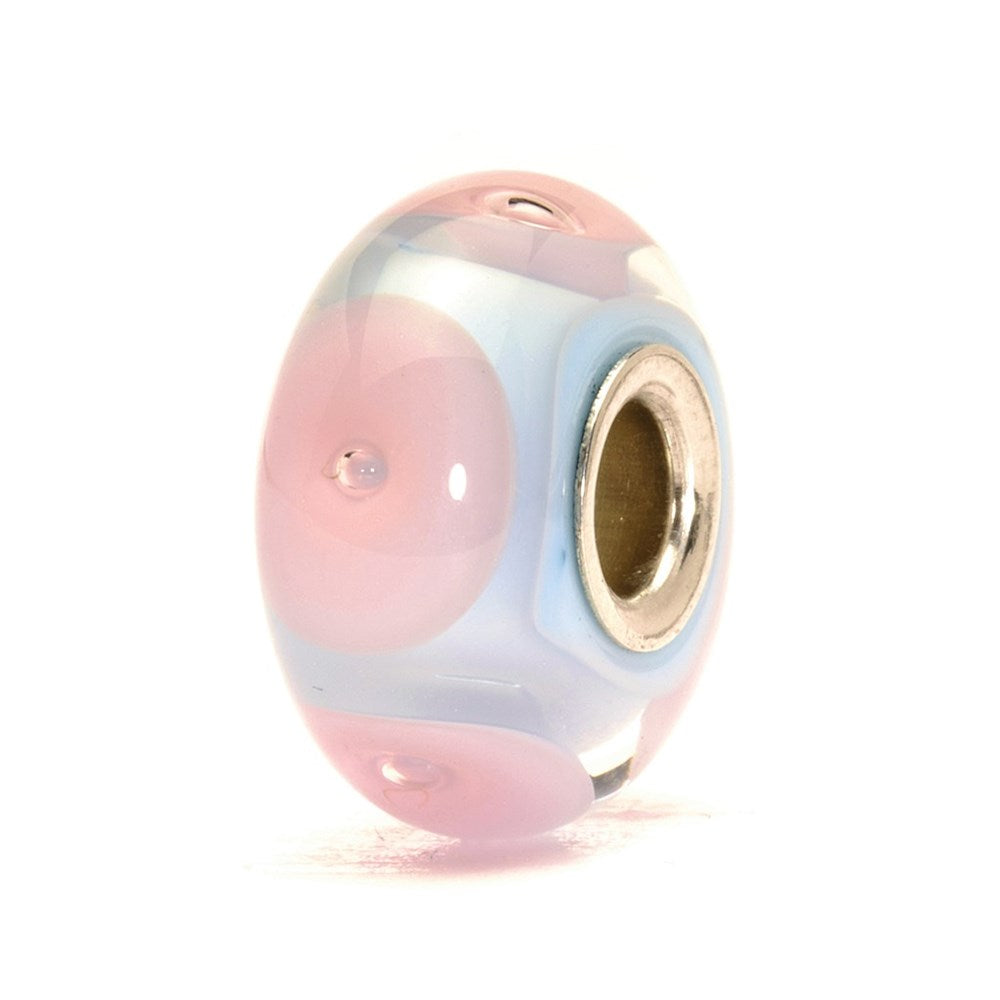 Trollbeads/Troldekugler Lyseblå pastel kugle TGLBE-10024