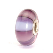 Trollbeads/Troldekugler Lilla stribe kugle TGLBE-10043