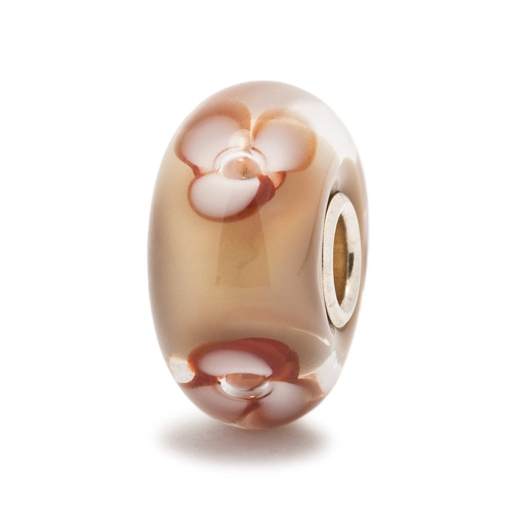 Trollbeads/Troldekugler Cappucinoblomst kugle TGLBE-10120