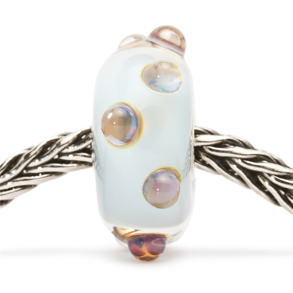 Trollbeads/Troldekugler Blå månesten kugle TGLBE-10140