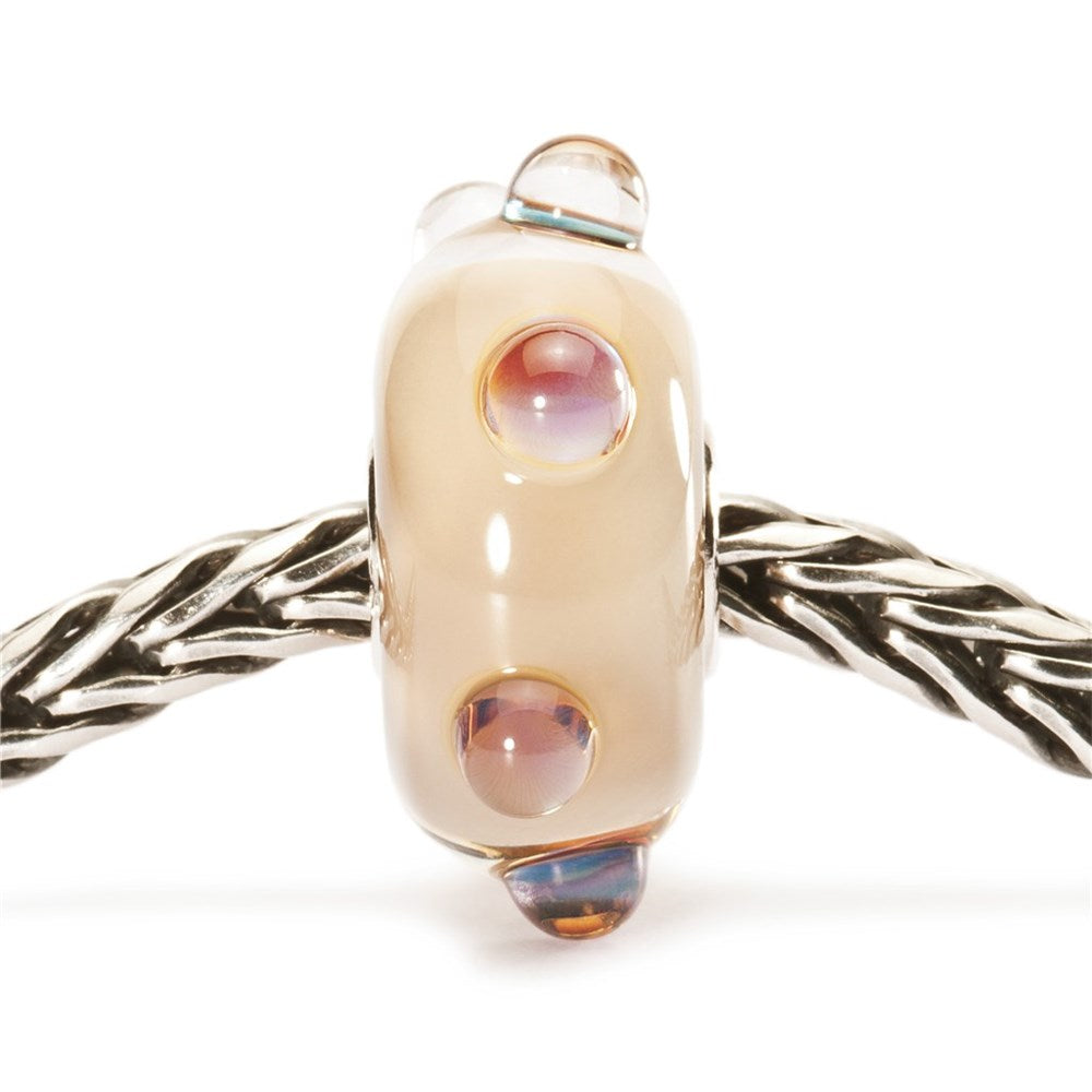 Trollbeads/Troldekugler Beige månesten kugle TGLBE-10151