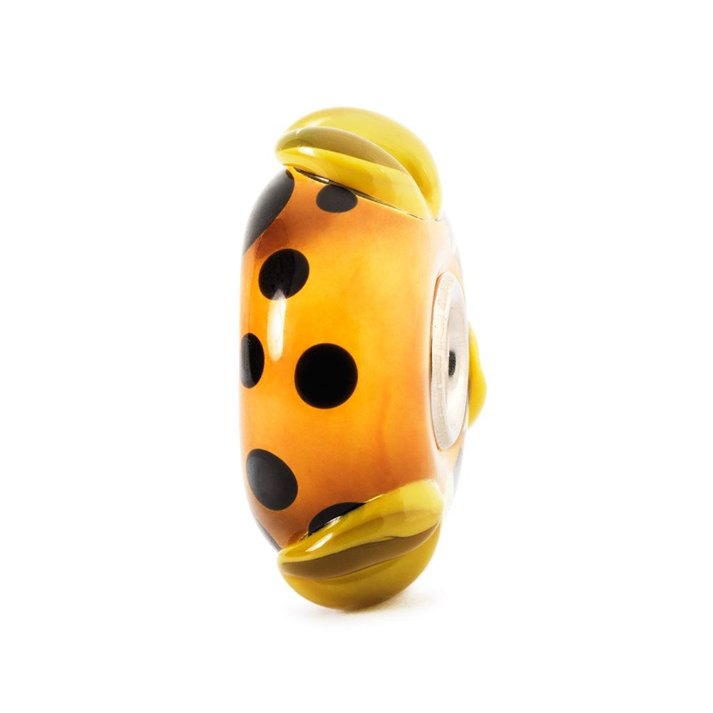 Trollbeads/Troldekugler Orange frøstand kugle TGLBE-10165