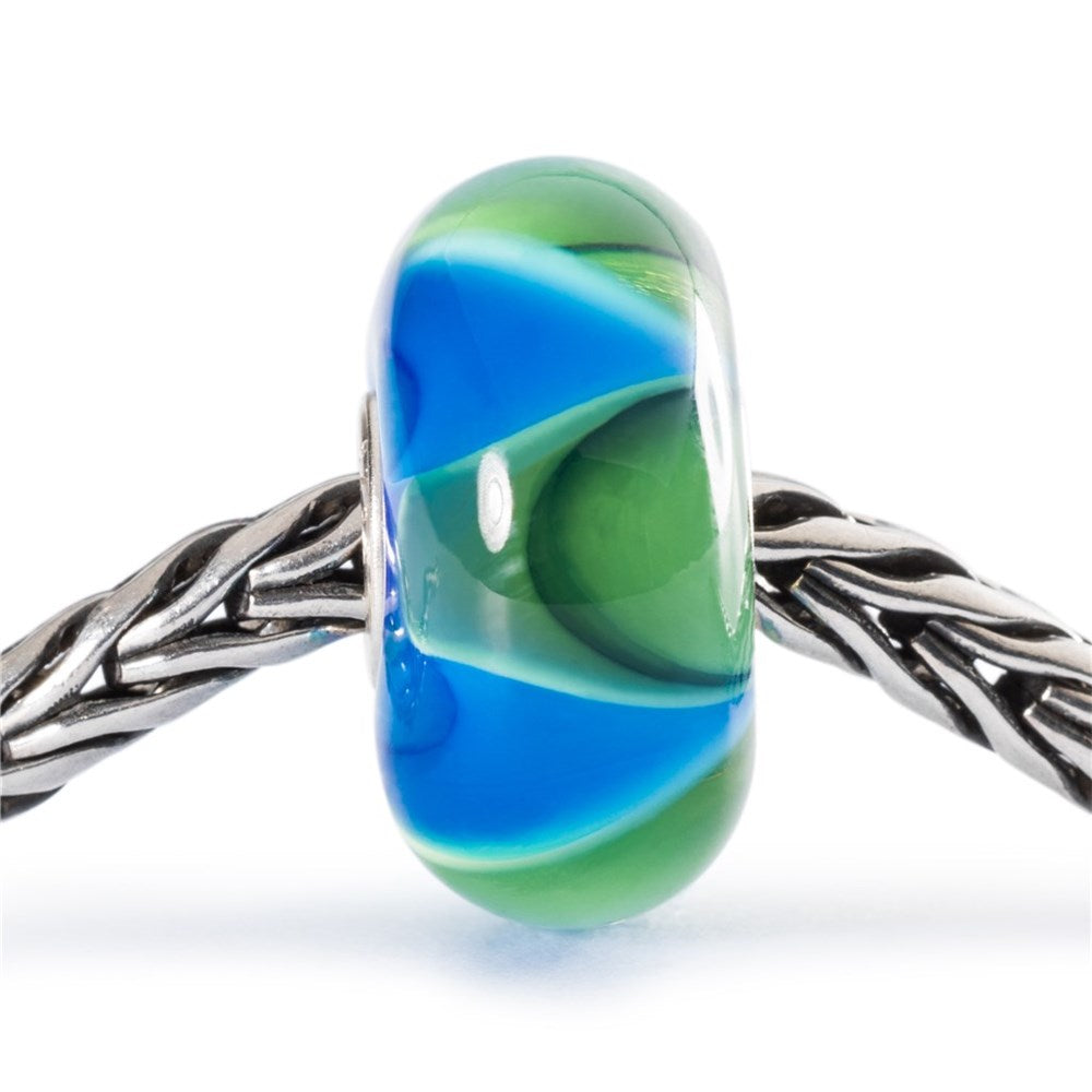 Trollbeads/Troldekugler Bølgedis kugle TGLBE-10193