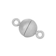 Siersbøl Rhodineret Sølv Magnet Perlelås 10mm 60170110900