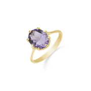 Støvring Design 8kt Guld Ring med Ametyst 62165004