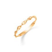 Støvring Design 8kt Guld Snoret Ring 62232016