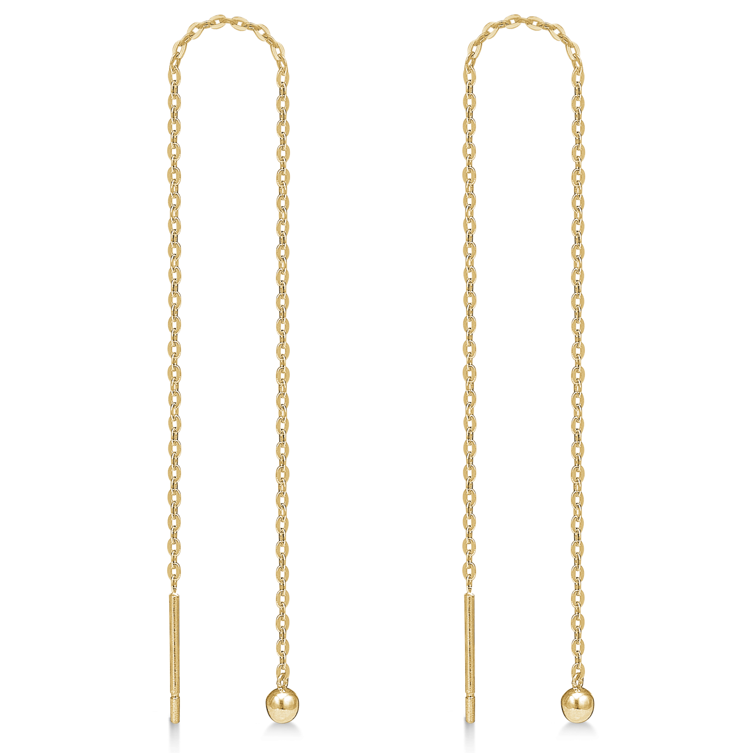 Støvring Design 8kt Guld Ørekæde med Kugle 63242774