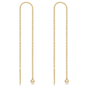 Støvring Design 8kt Guld Ørekæde med Kugle 63242774