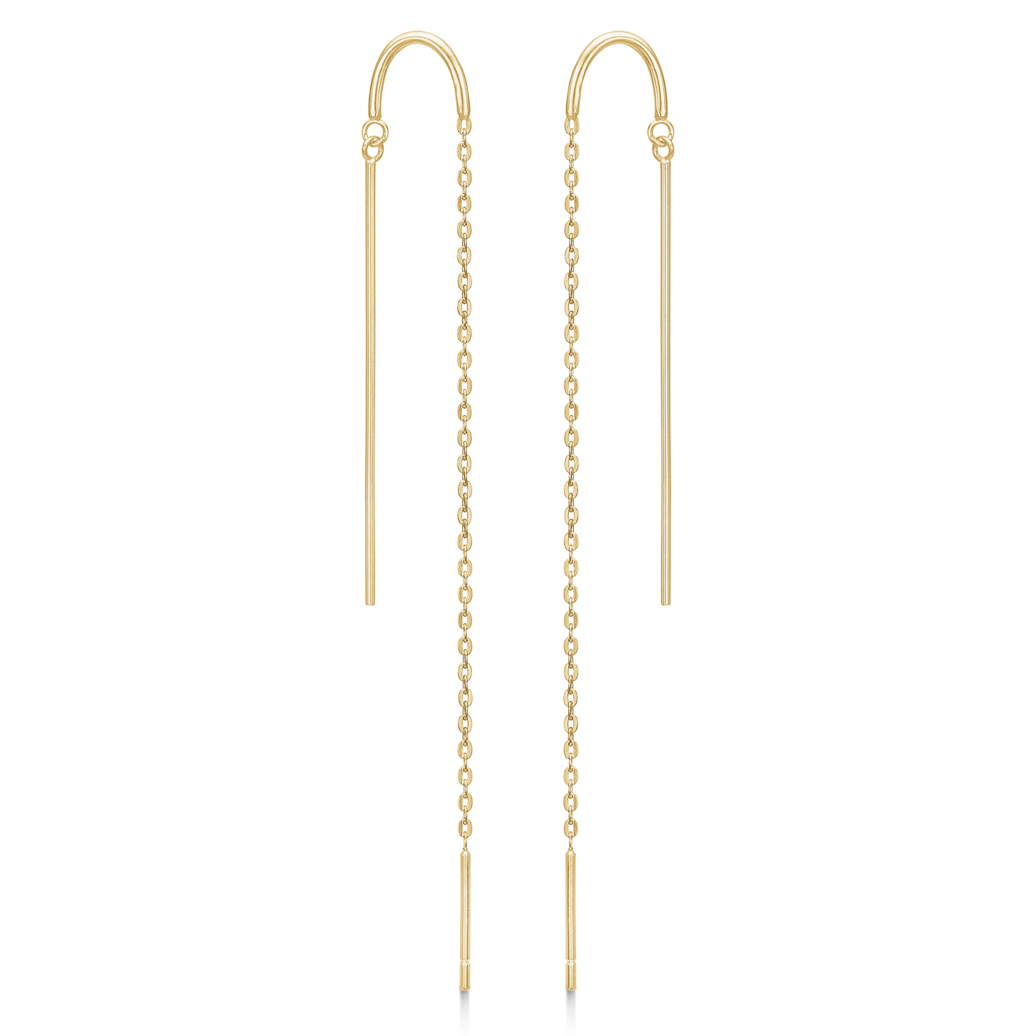 Støvring Design 8kt Guld Ørekæde med Pind 63242775