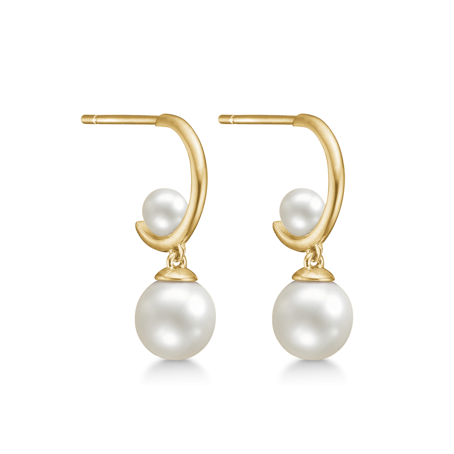 Støvring design 8kt. Guld Ørehænger 63242992
