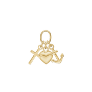 Støvring Design 8kt Guld 5x7mm Tro Håb og Kærlighed  64237993
