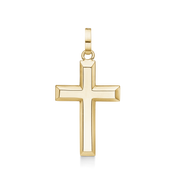 Støvring Design 8kt Guld Kors Vedhæng 14x23mm 64242982