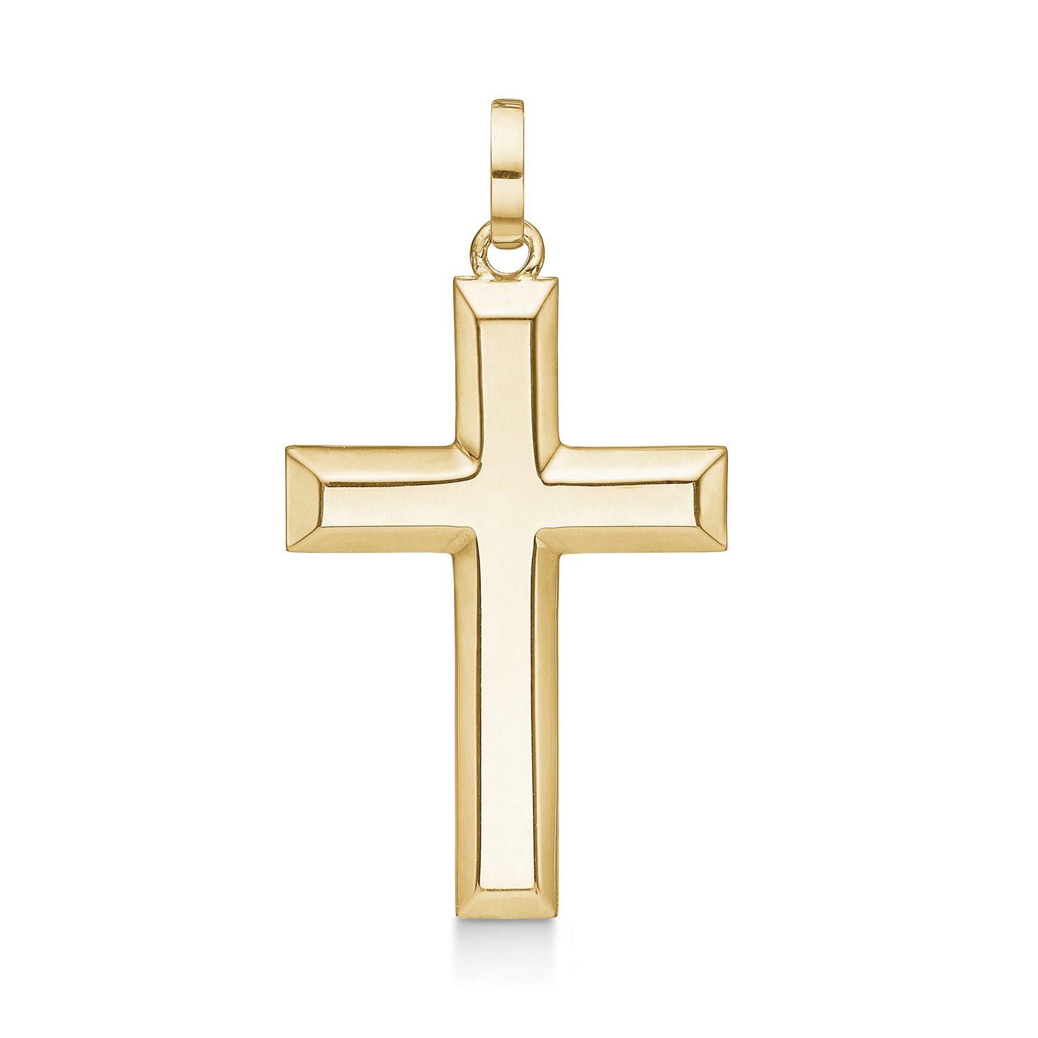Støvring Design 8kt Guld Kors Vedhæng 17x27mm 64242983