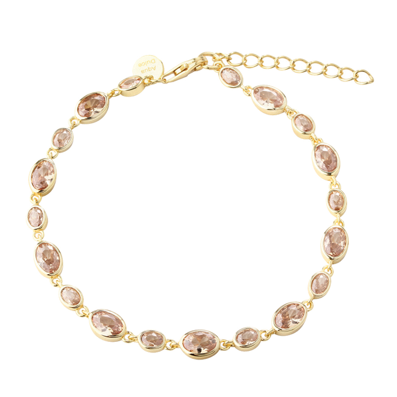 Aqua Dulce Champella Oval armbånd 6488