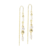 Aqua Dulce Line Pearl Øretråd