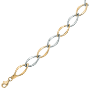 Støvring Design 8kt Guld og Hvidgulds Collier 66166095