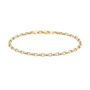Støvring Design 8kt Guld Armbånd med Ovale Led 65166107