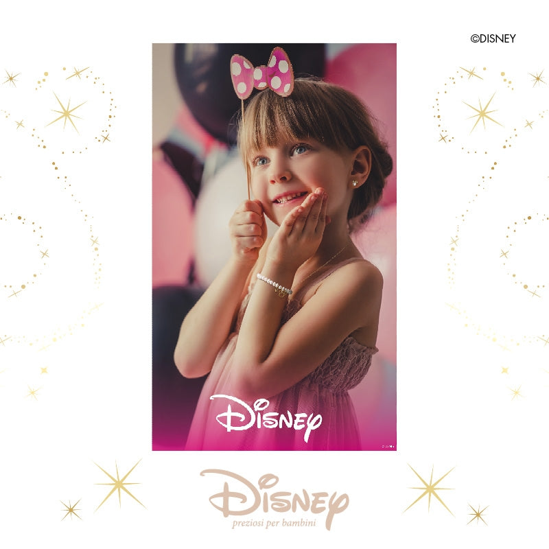 Disney Prinsesse Halskæde 9kt Guld med Forgyldt Kæde 66333012