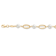 Støvring Design 8kt Guld Armbånd med Ferkvandsperler 65166084