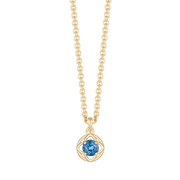 Støvring Design 8kt Guld  Vedhæng med London Blå Topas 66205069