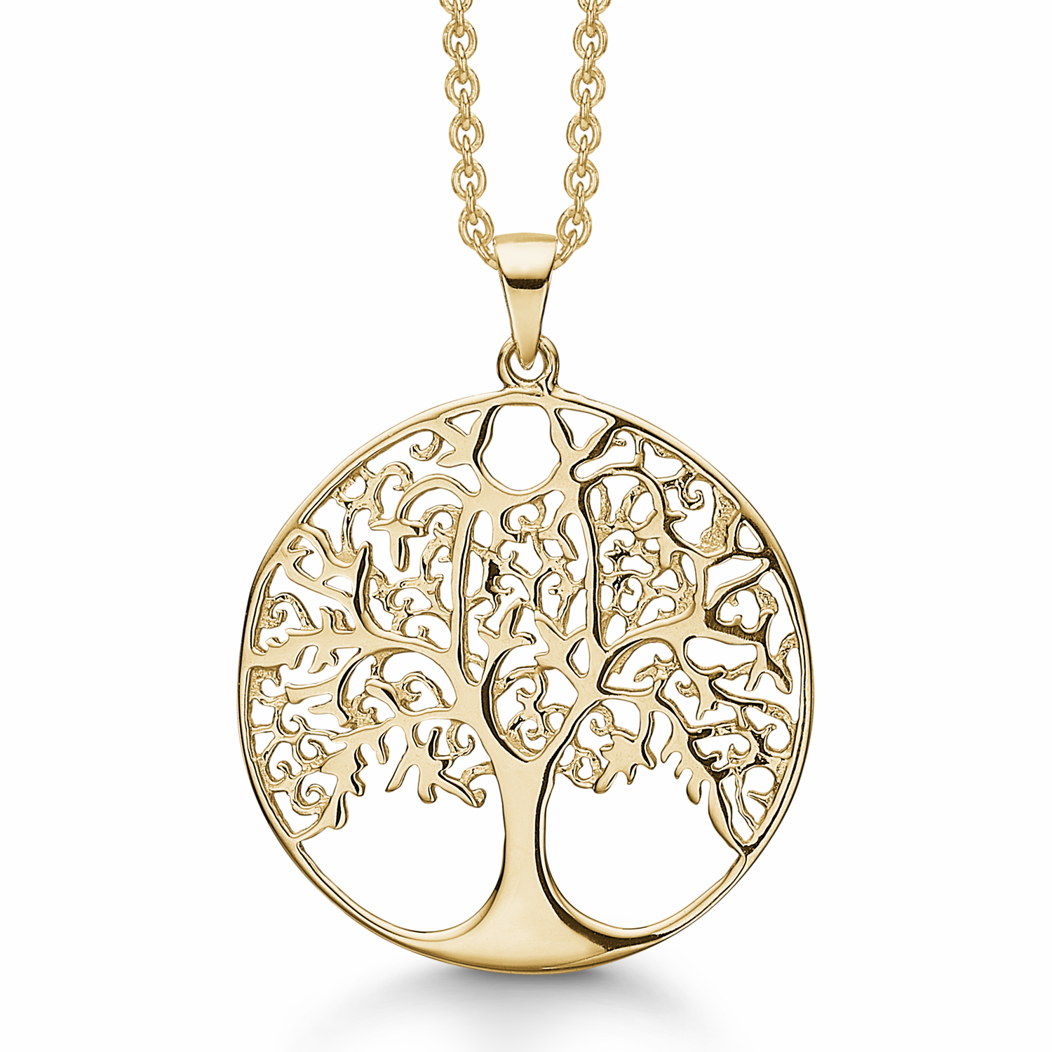 Støvring Design 8kt Guld Stor Livets Træ Vedhæng 66223953