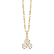 Støvring Design 8kt Guld Vedhæng med 3 Zirkonia 66242047