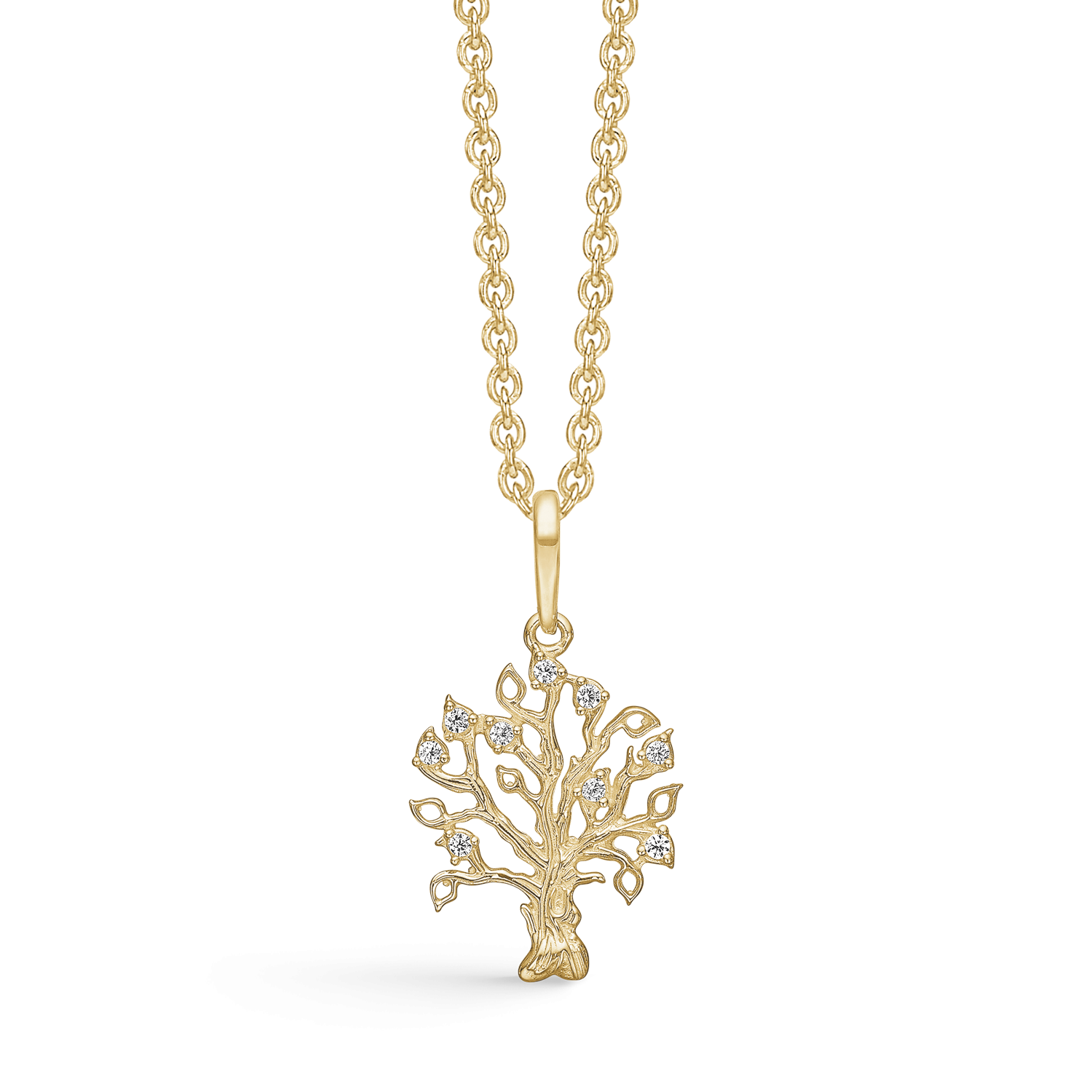 Støvring Design 8kt Guld Vedhæng med Livets Træ 66242762
