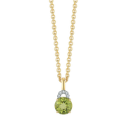 Støvring Design 8kt Guld Vedhæng med Peridot og Hvide Topaser 66323054