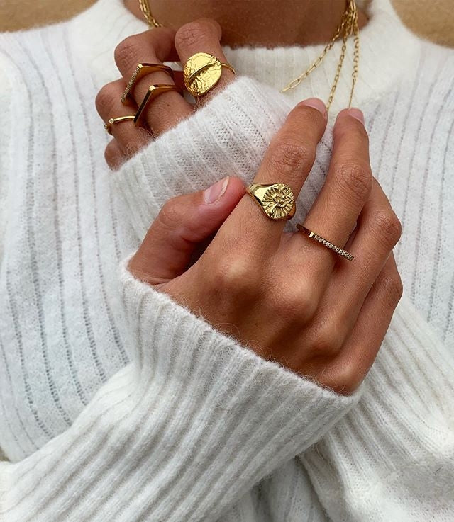 Hultquist Copenhagen Snake Ring S05013 G