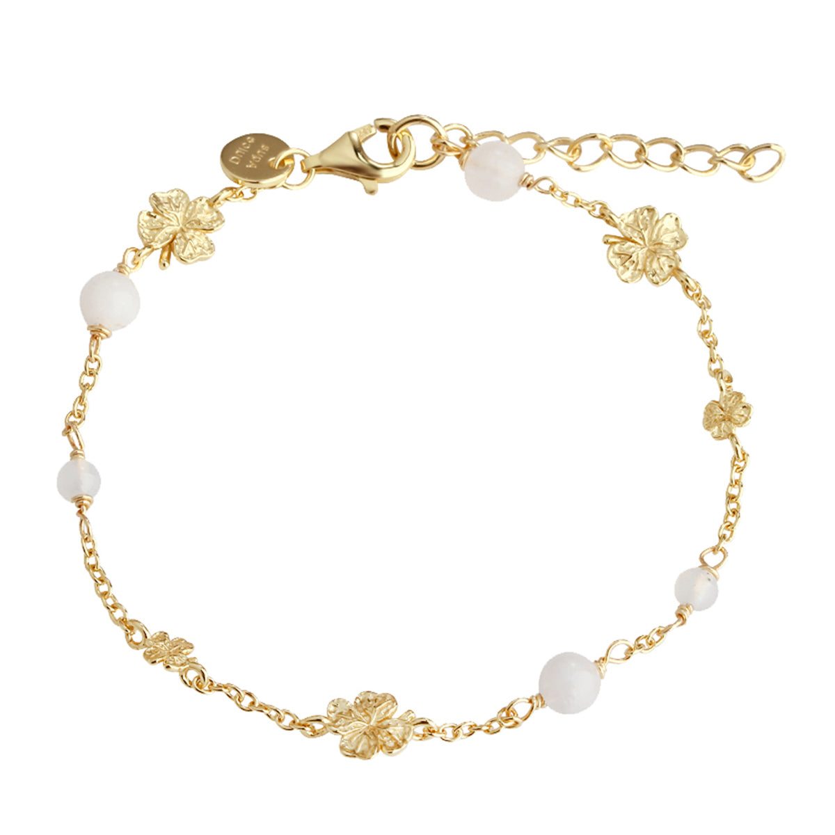 Aqua Dulce Clover armbånd