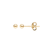 Støvring Design 14kt Guld Kugle Ørestik 3mm 70003