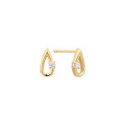 Støvring Design 14kt Guld Ørestik med Zirkonia 70117617