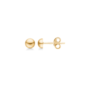 Støvring Design 8kt Guld Halvkugle Ørestik 5mm 60117705
