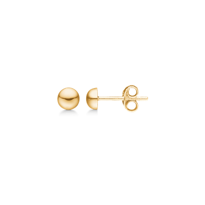 Støvring Design 8kt Guld Halvkugle Ørestik 5mm 60117705