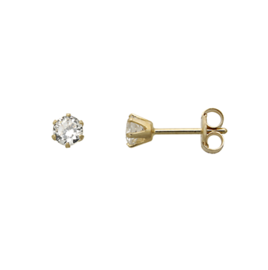 Støvring Design 14kt Guld Ørestik med 3mm Zirkonia 70117883