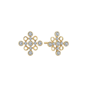 Støvring Design 14kt Constallation Ørestikker med Zirkonia  70242529