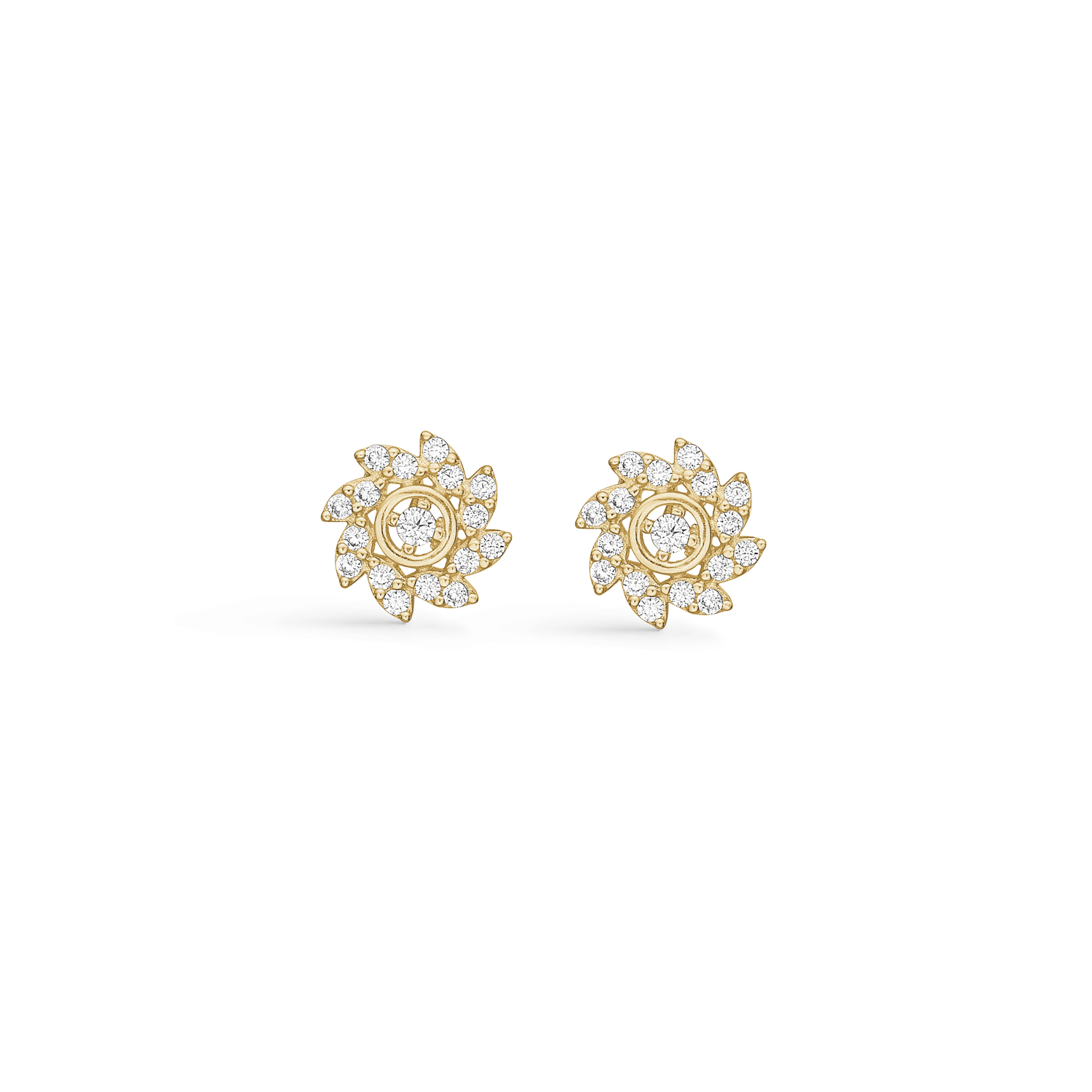 Støvring Design 14kt Guld Ørestik med Zirkonia 70242847