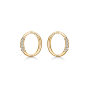 Støvring Design 14kt Guld Ørestik med Zirkonia 70242901