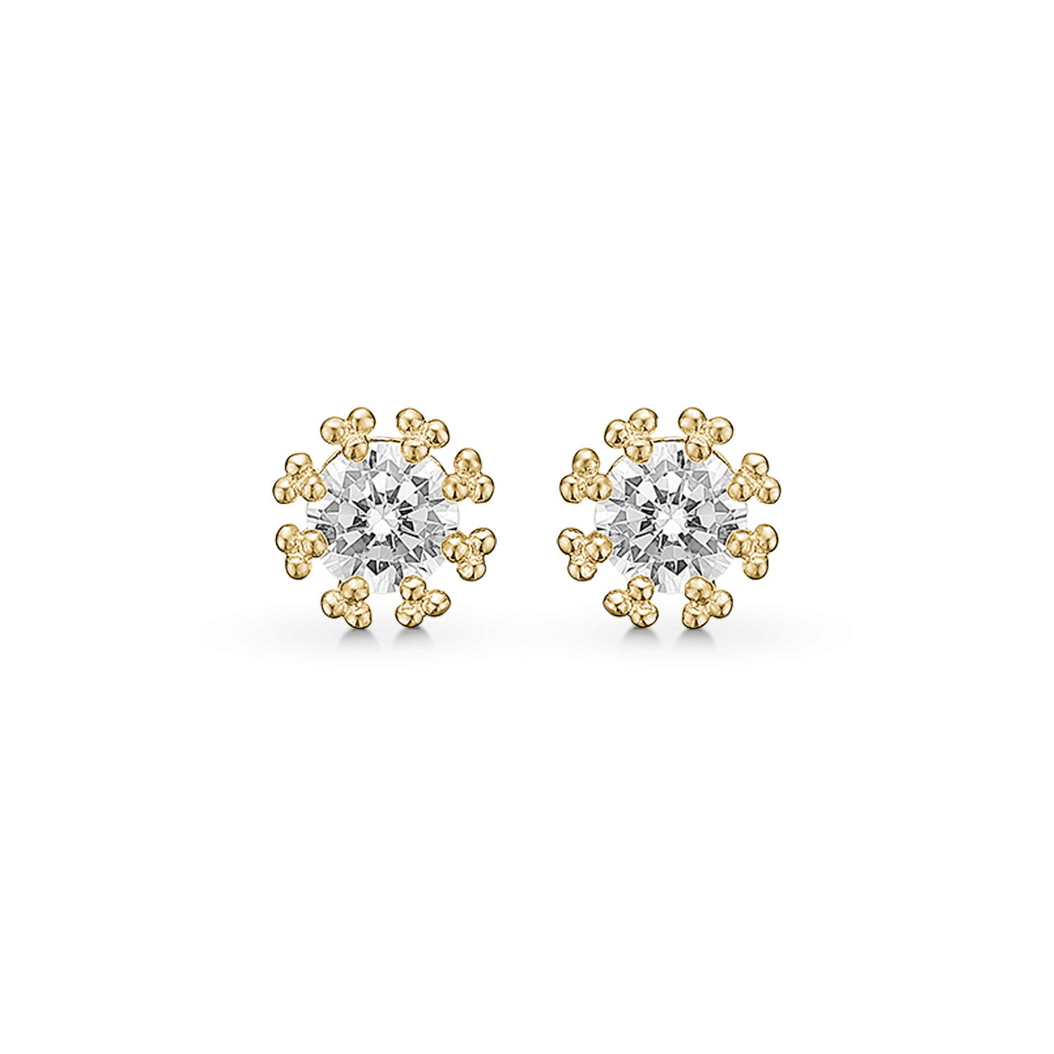 Støvring Design 8kt Guld Ørestik med Zirkonia 60242963